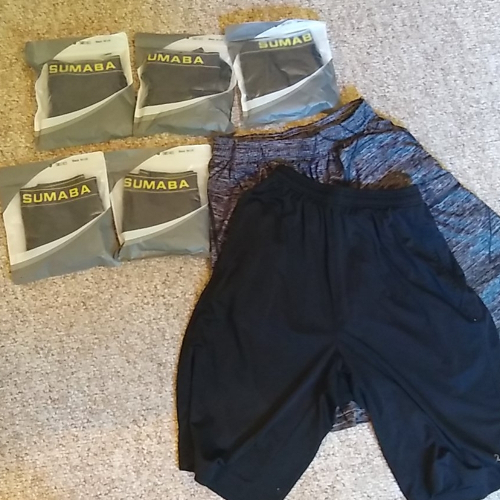 ATHLETIC SHORTS AND UNDERWEAR